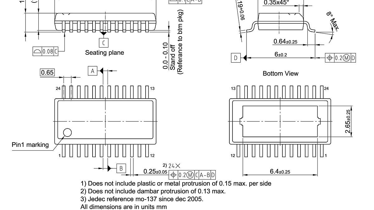 PG-SSOP-24-4_Package Outline