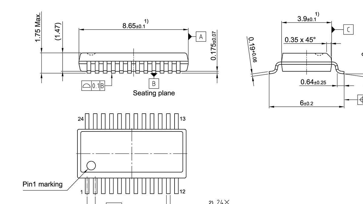 PG-SSOP-24-7_Package Outline