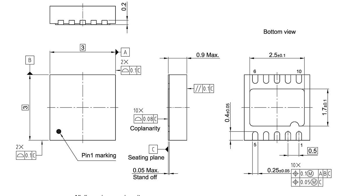 PG-TDSON-10-6_Package Outline