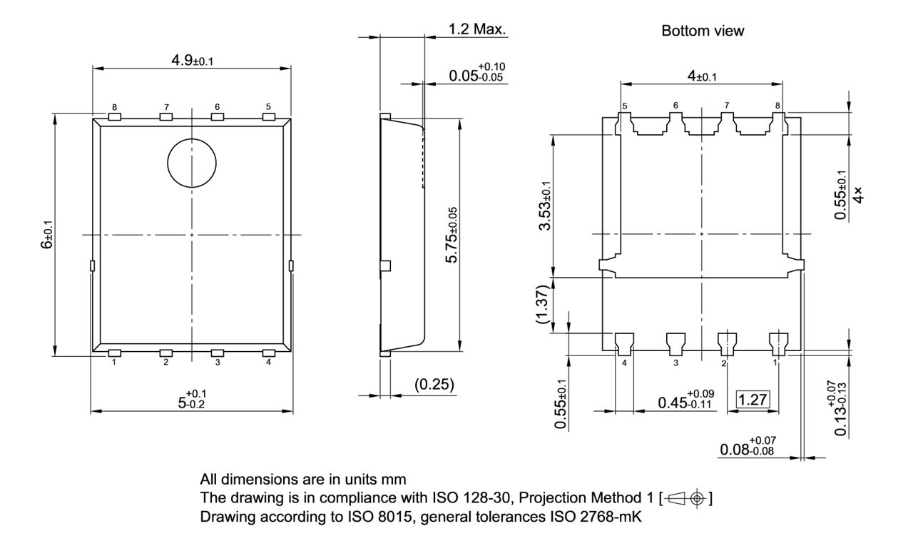PG-TDSON-8-50_Package Outline