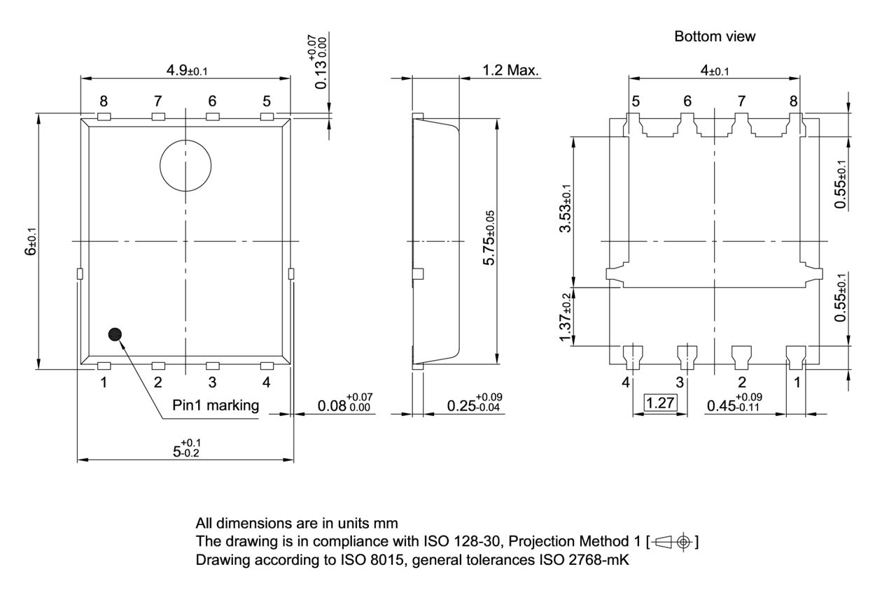 PG-TDSON-8-64_Package Outline