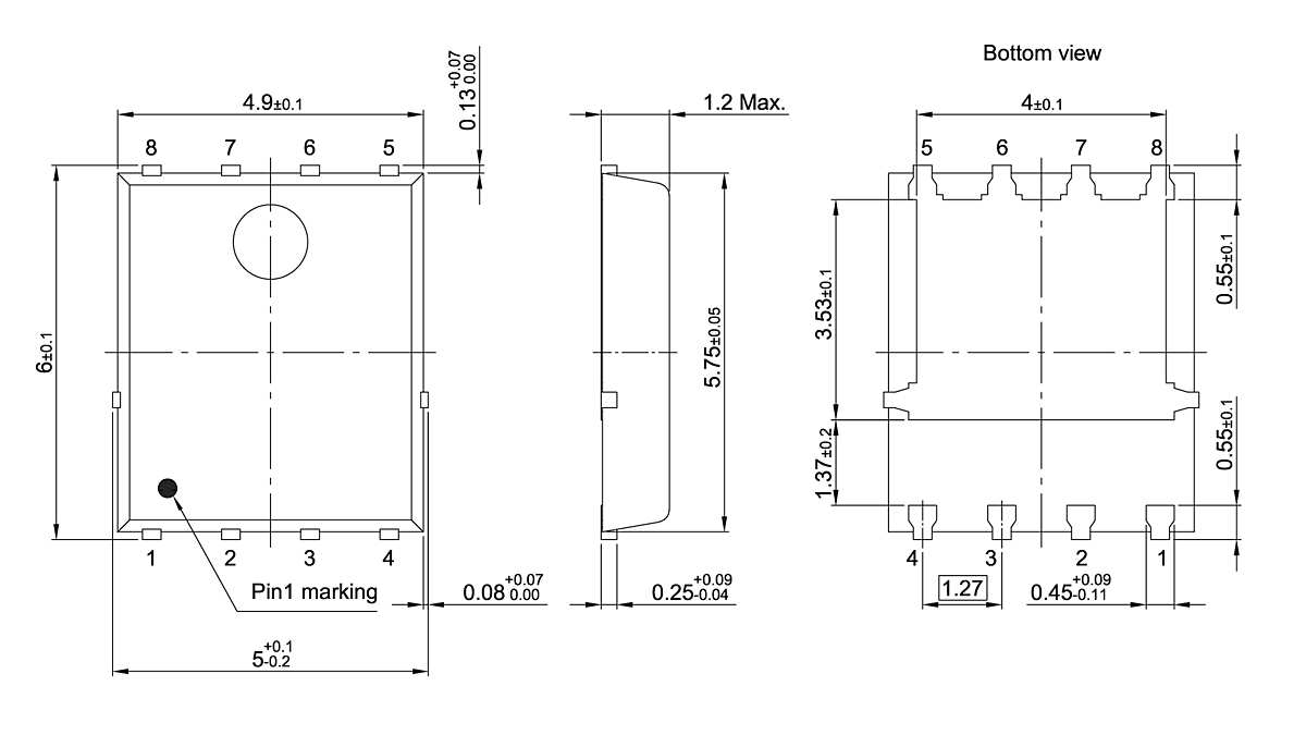 PG-TDSON-8-64_Package Outline