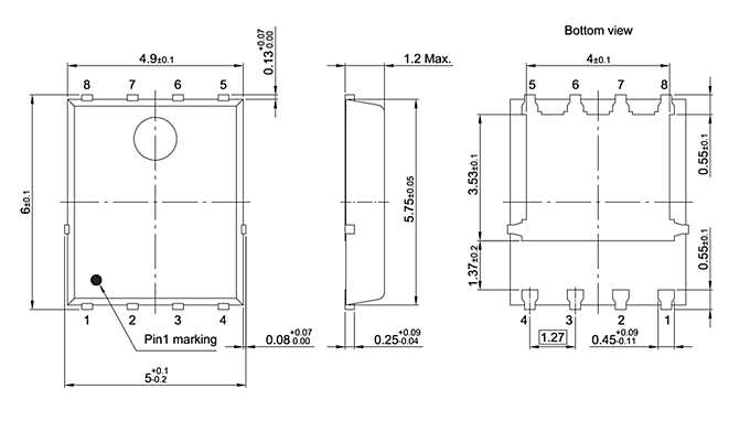 PG-TDSON-8-64_Package Outline