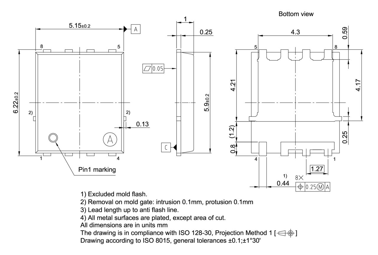 PG-TDSON-8-65_Package Outline