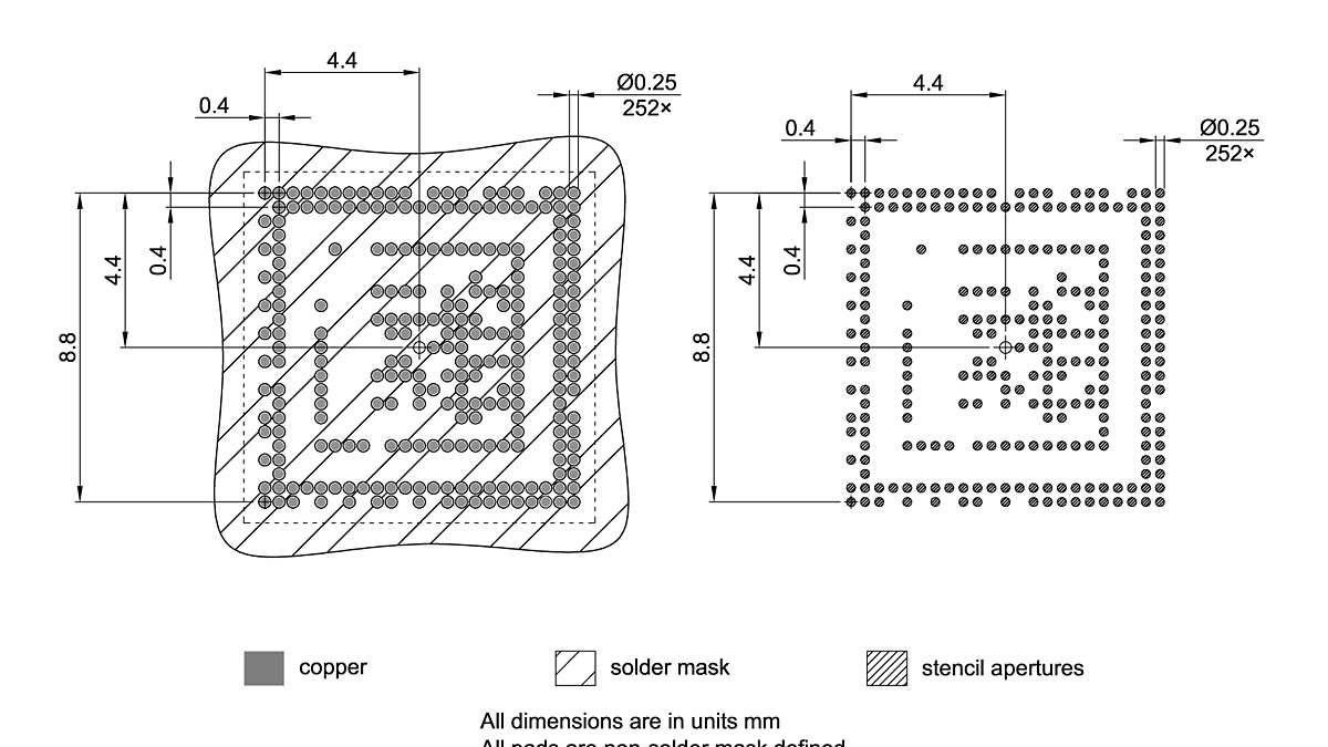 PG-TF2BGA-252-800_Footprint Drawing