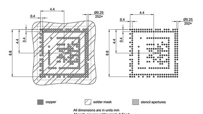 PG-TF2BGA-252-800_Footprint Drawing