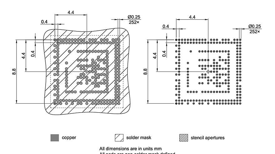PG-TF2BGA-252-800_Footprint Drawing