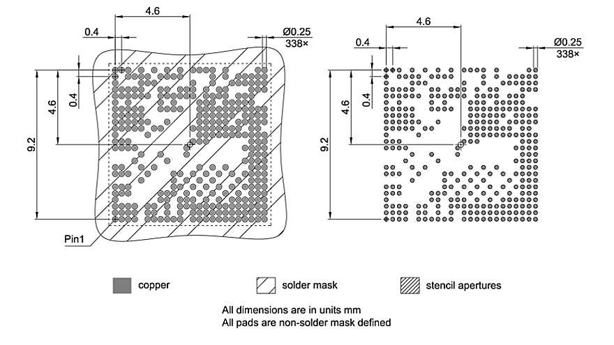 PG-TF2BGA-338-800_Footprint Drawing