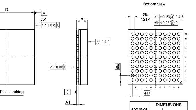 PG-TFBGA-121-802_Package Outline