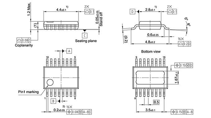 PG-TFDSO-16-1_Package Outline