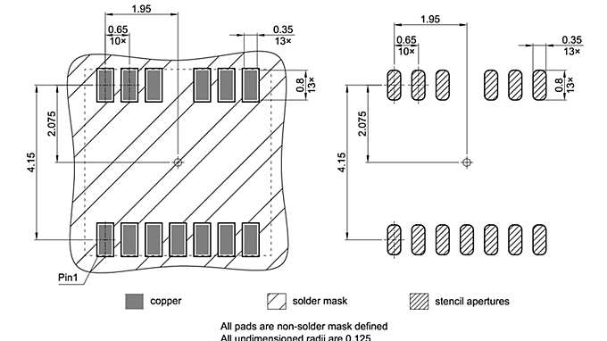 PG-TFLGA-13-1_Footprint Drawing