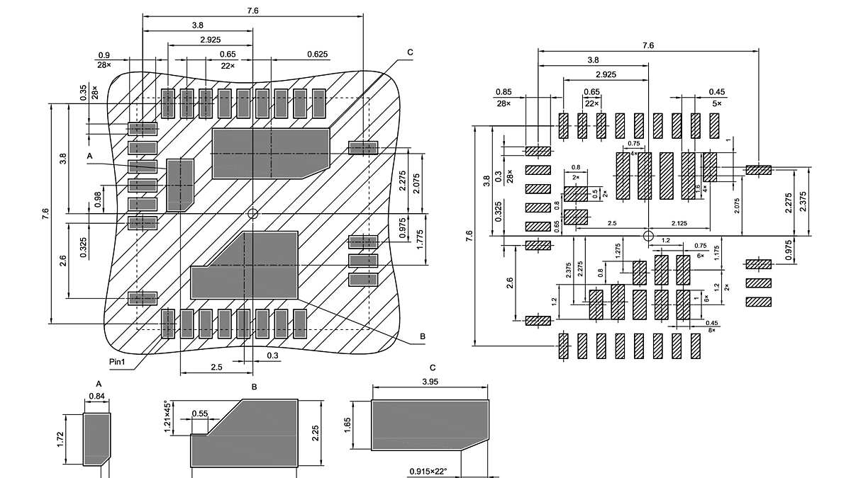 PG-TIQFN-28-1_Footprint Drawing