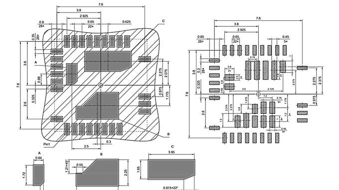 PG-TIQFN-28-1_Footprint Drawing