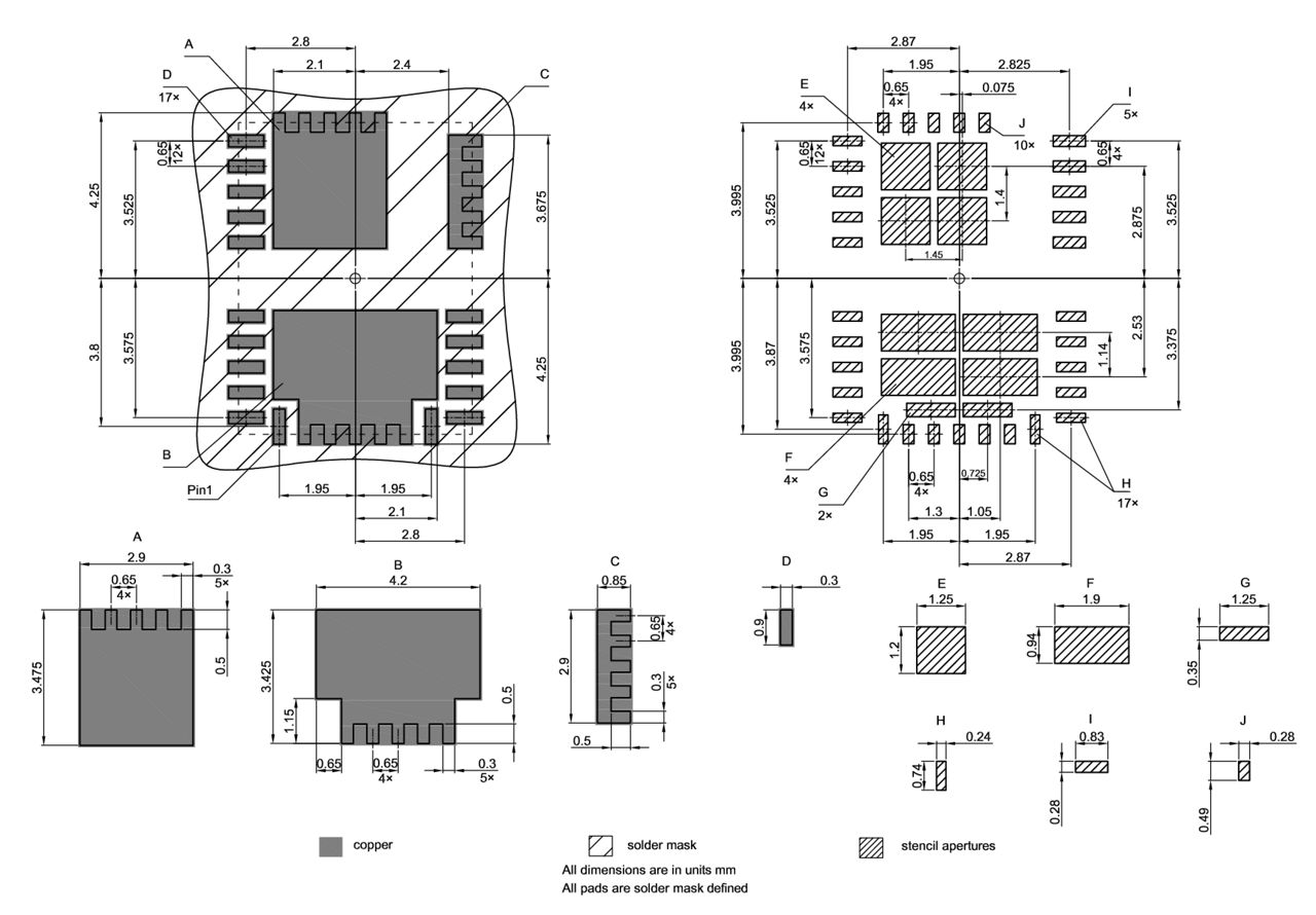 PG-TIQFN-32-1_Footprint Drawing