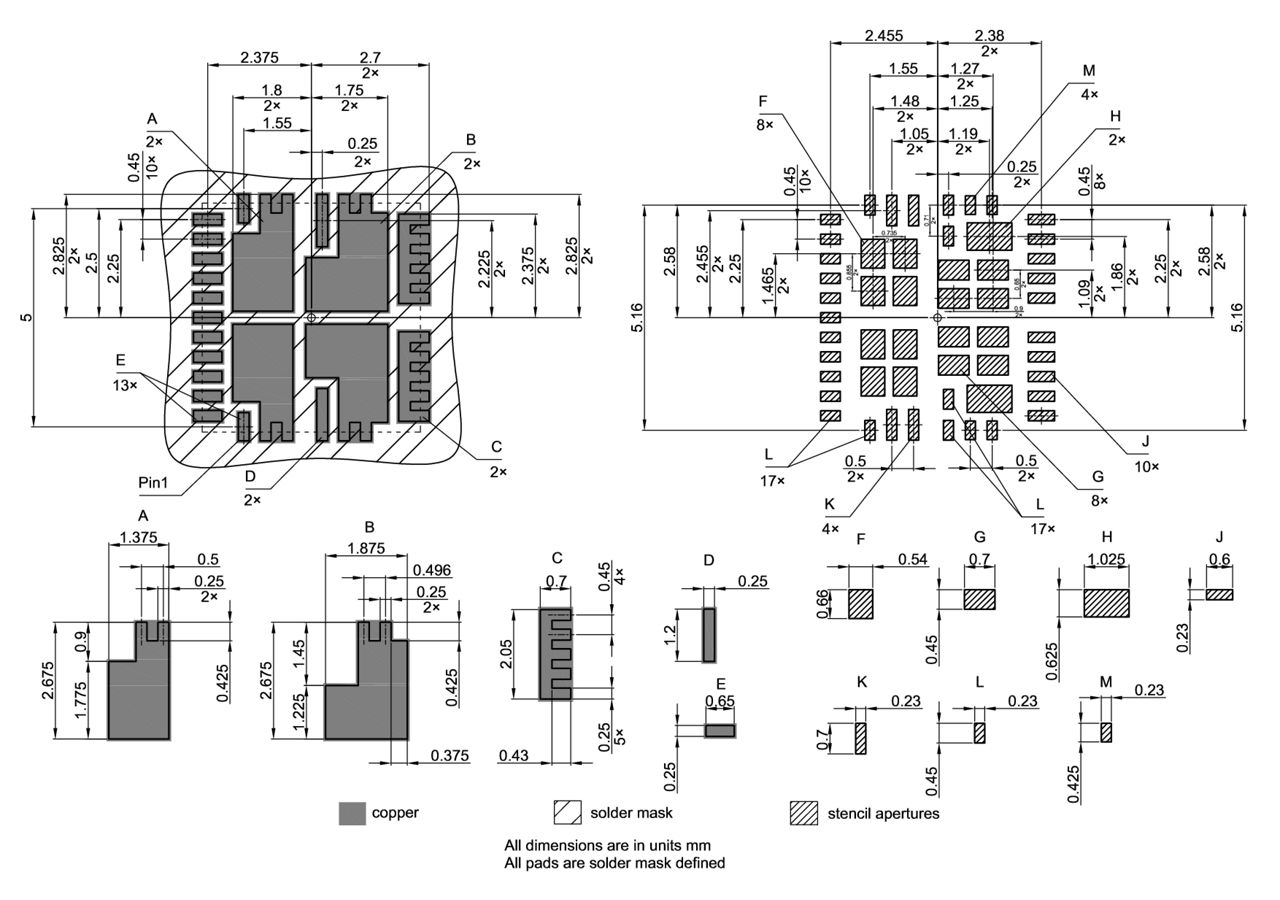 PG-TIQFN-33-1_Footprint Drawing