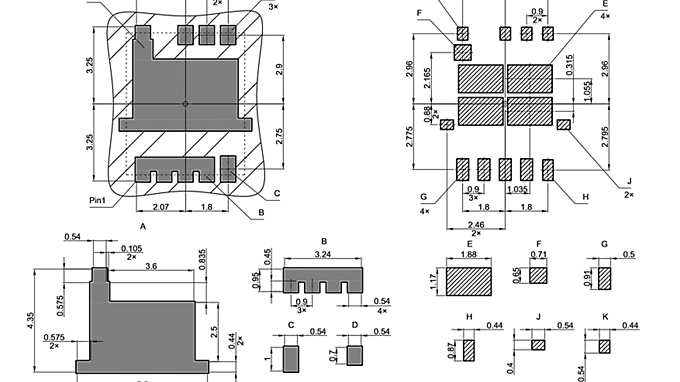 PG-TISON-9-1_Footprint Drawing