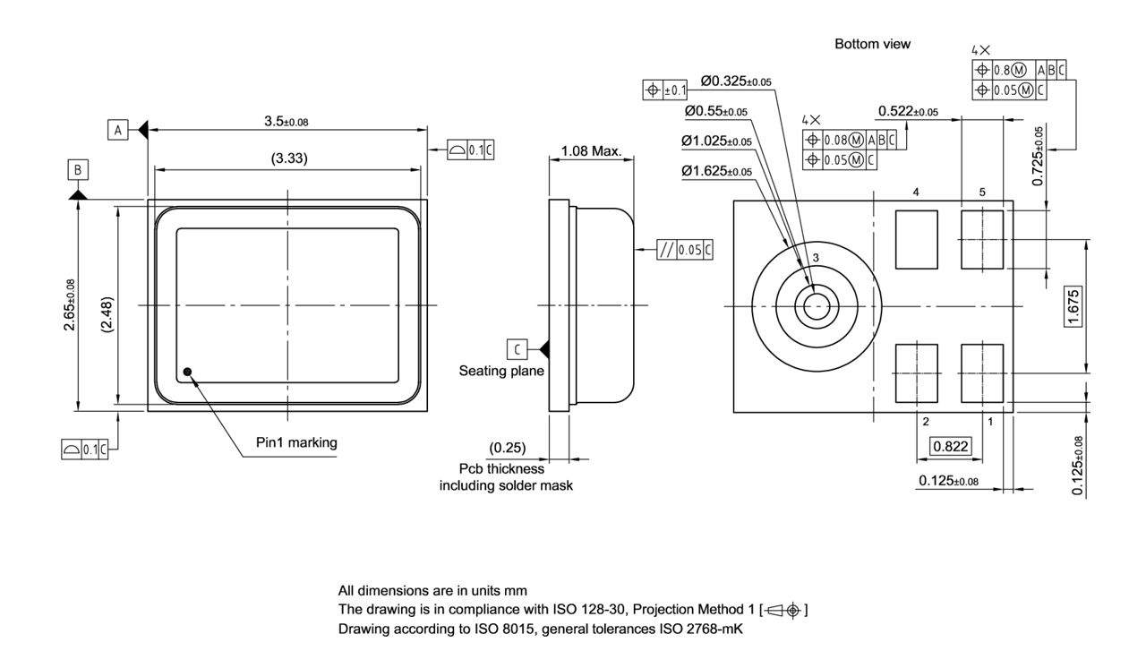 PG-TLGA-5-10_Package Outline