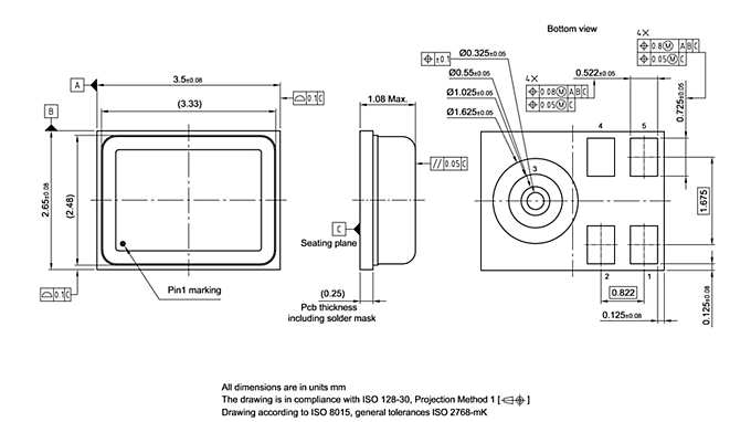 PG-TLGA-5-10_Package Outline