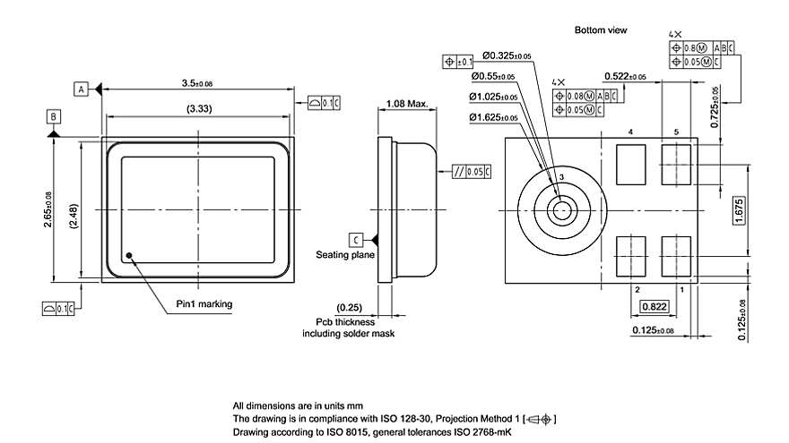 PG-TLGA-5-10_Package Outline