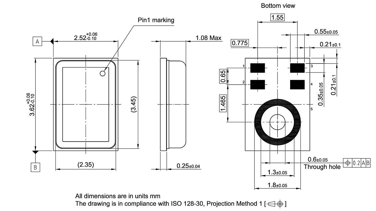 PG-TLGA-5-3_Package Outline
