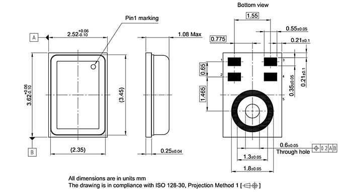 PG-TLGA-5-3_Package Outline