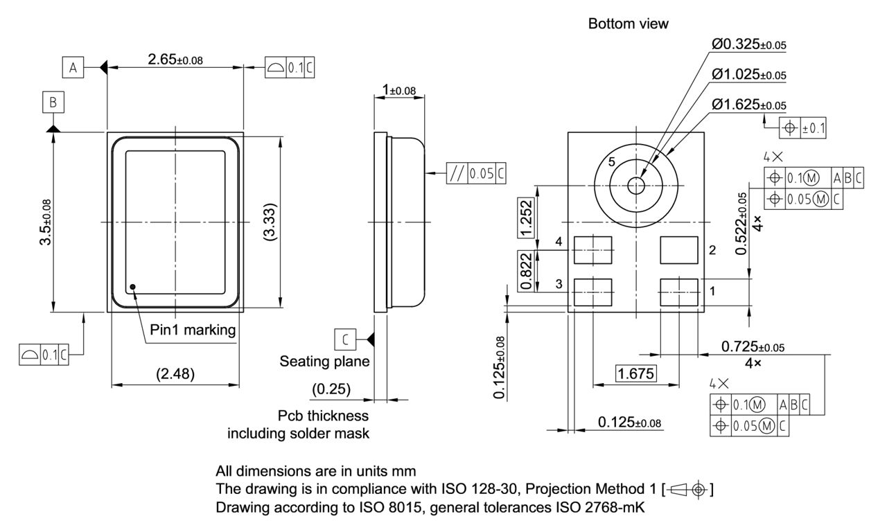 PG-TLGA-5-5_Package Outline