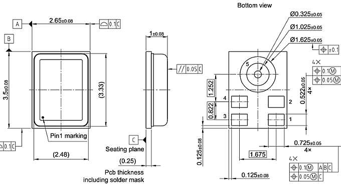 PG-TLGA-5-5_Package Outline