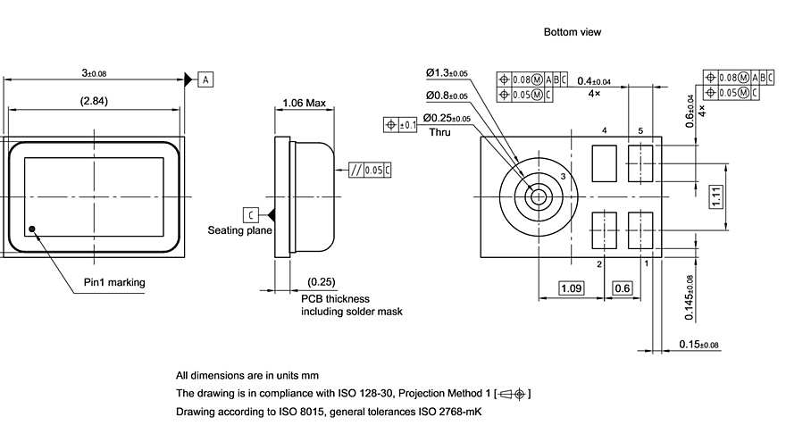 PG-TLGA-5-8_Package Outline