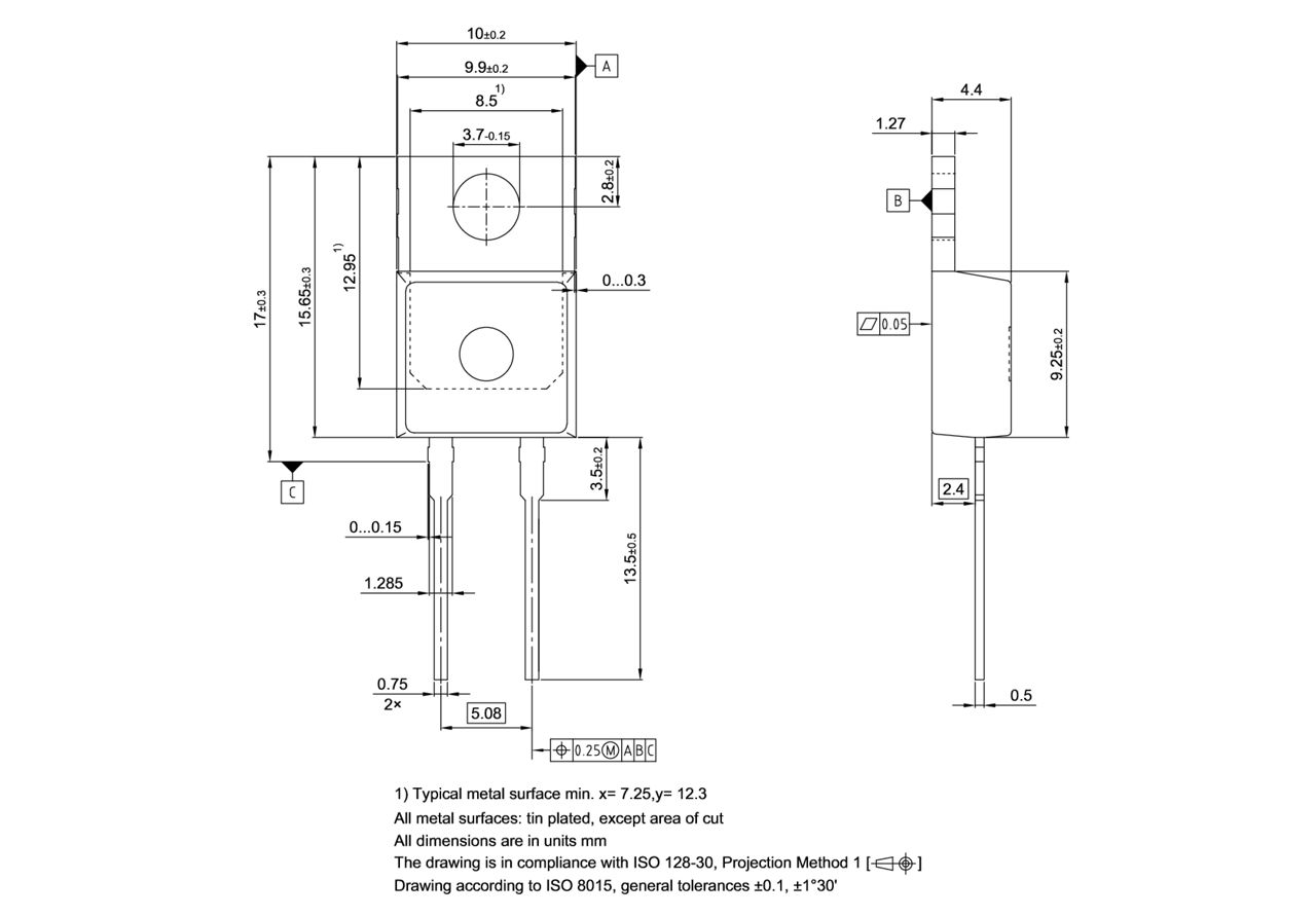 PG-TO220-2-1_Package Outline