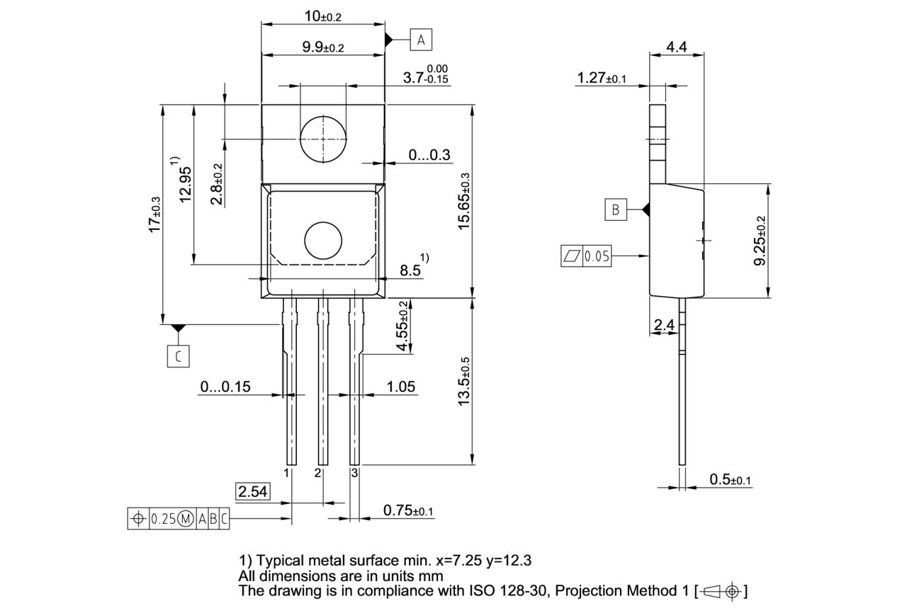 PG-TO220-3-1_Package Outline
