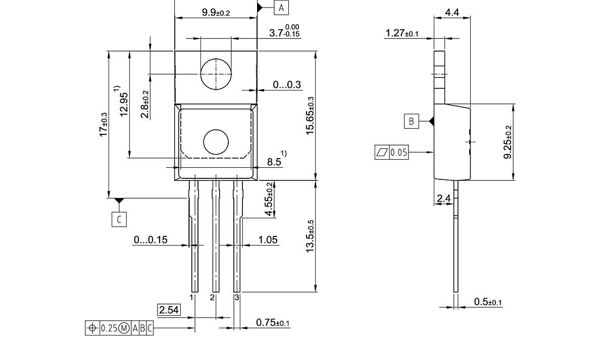 PG-TO220-3-1_Package Outline