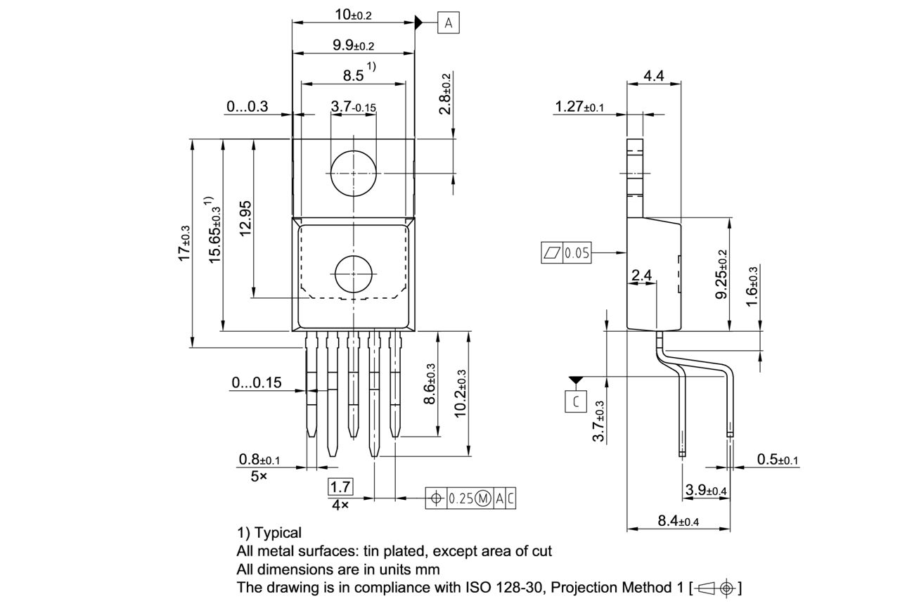 PG-TO220-5-11_Package Outline