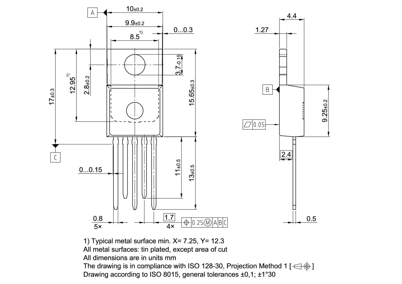 PG-TO220-5-12_Package Outline