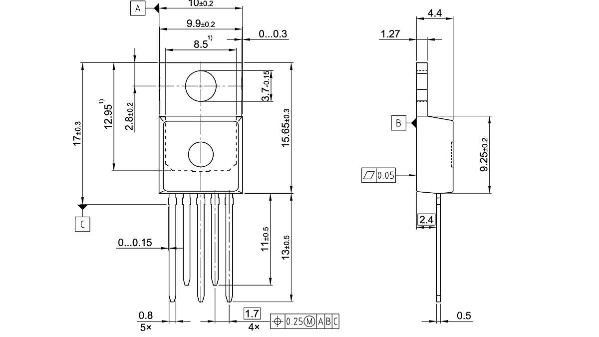 PG-TO220-5-12_Package Outline