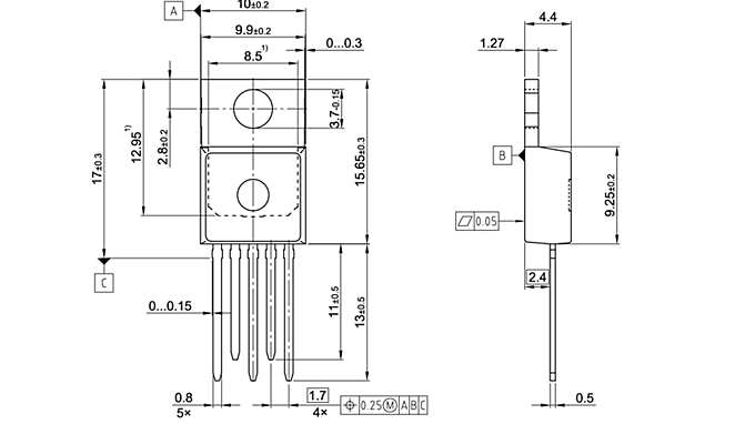 PG-TO220-5-12_Package Outline