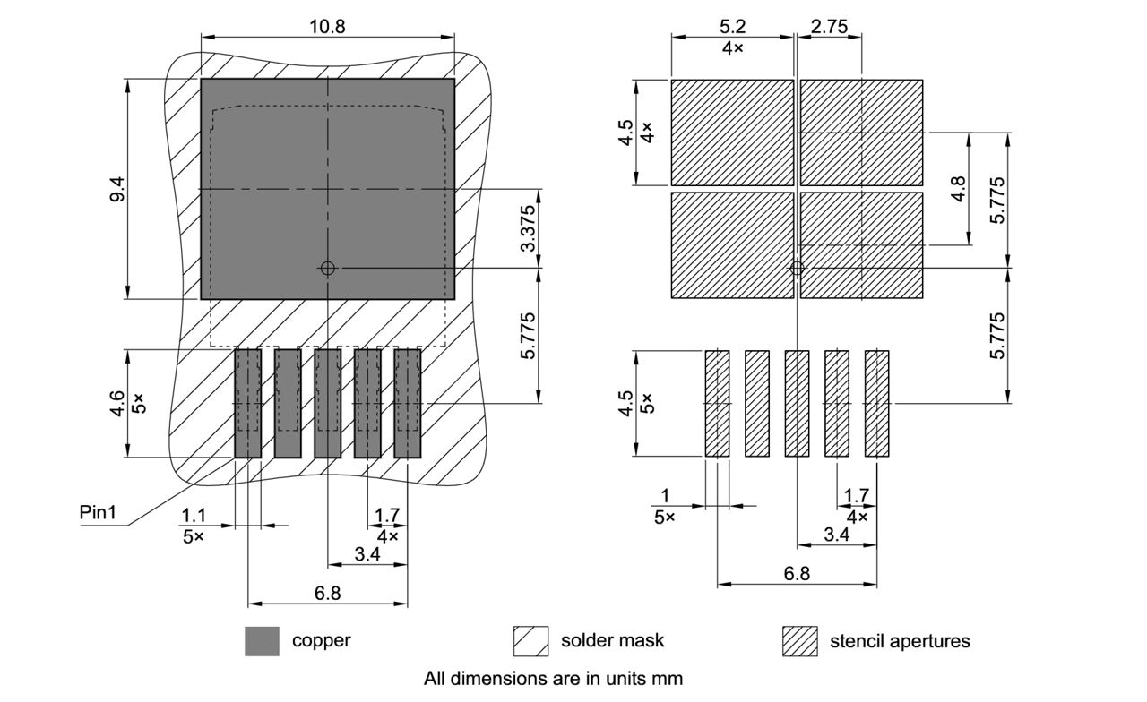 PG-TO220-5-4_Footprint Drawing