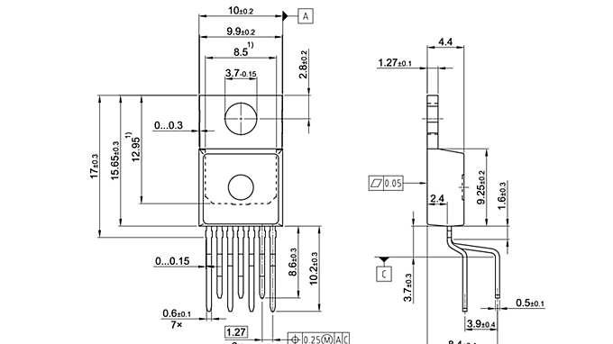 PG-TO220-7-11_Package Outline