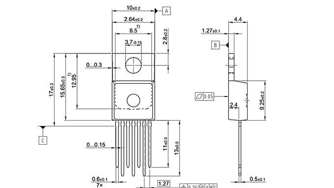 PG-TO220-7-12_Package Outline