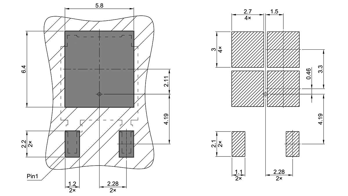 PG-TO252-2-1_Footprint Drawing
