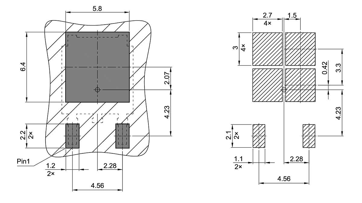 PG-TO252-3-311_Footprint Drawing