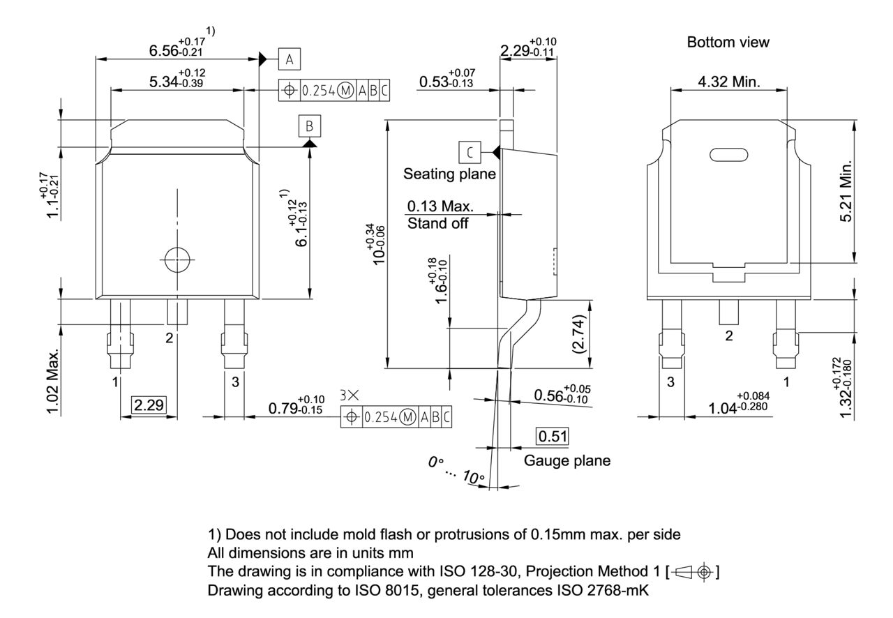PG-TO252-3-33_Package Outline