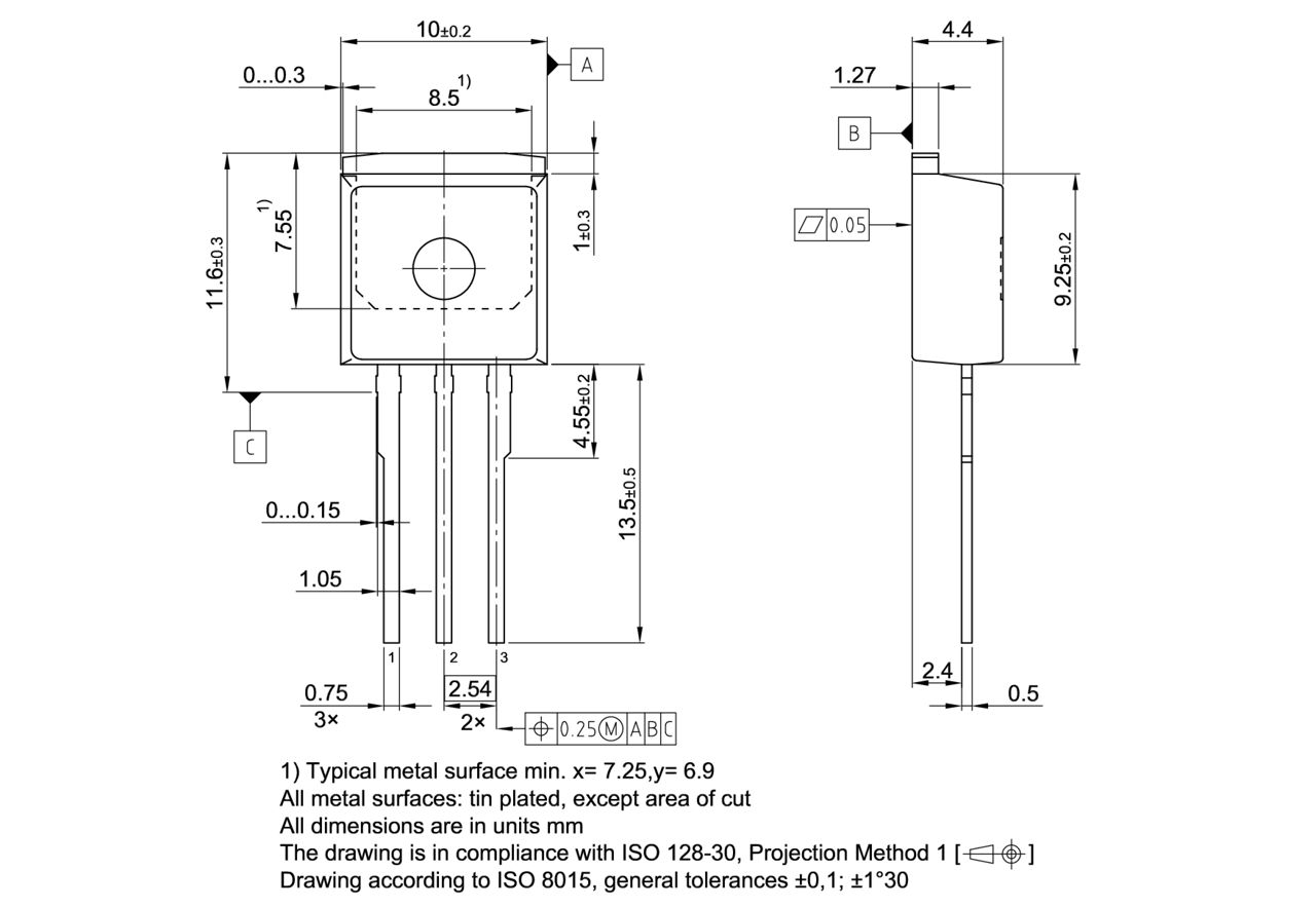 PG-TO262-3-1_Package Outline
