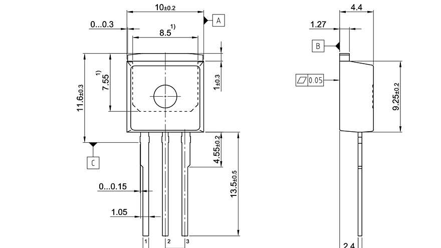PG-TO262-3-1_Package Outline