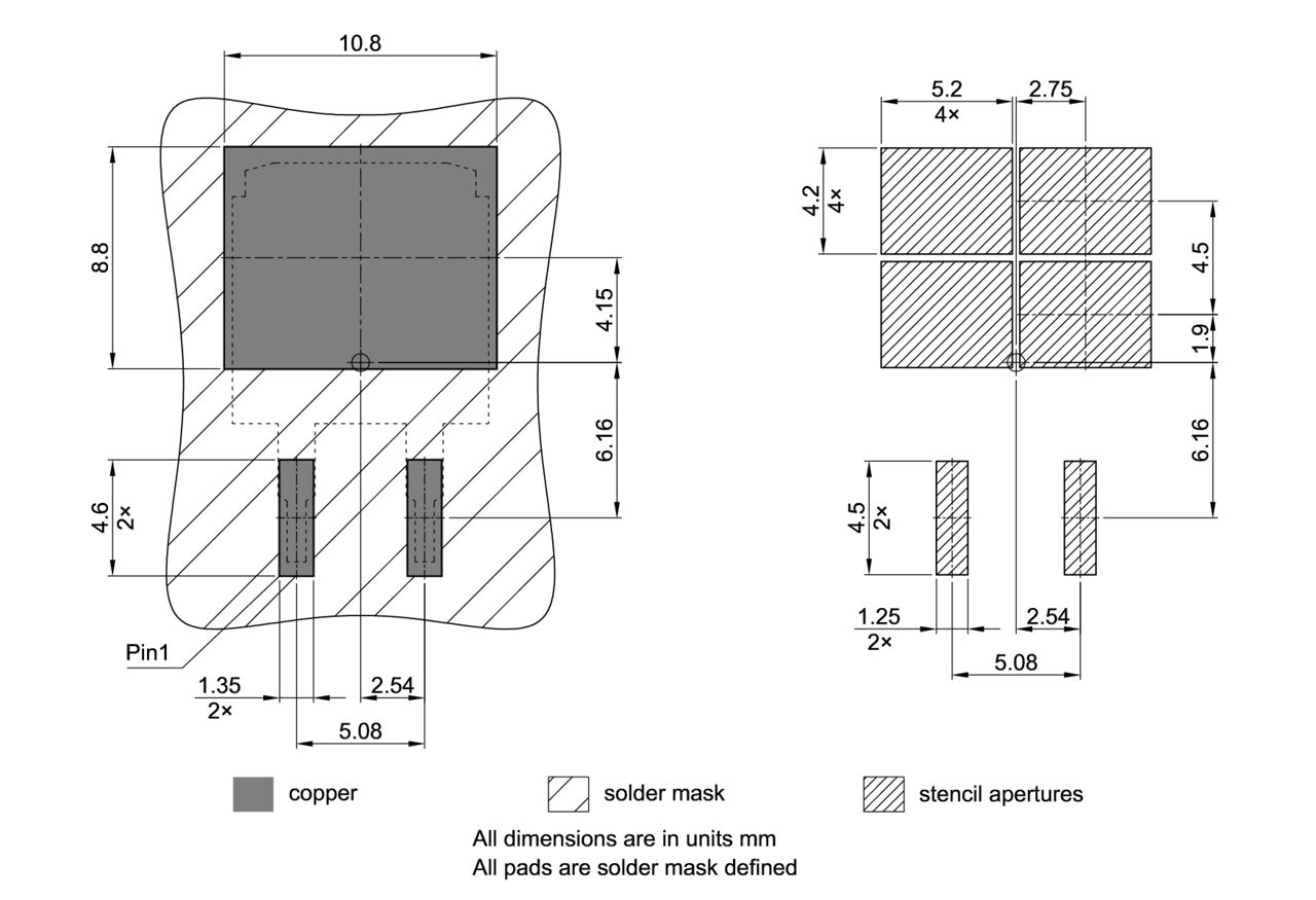 PG-TO263-3-10_Footprint Drawing