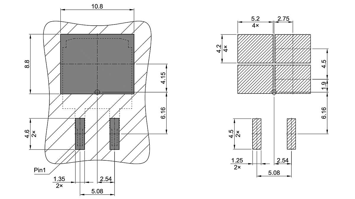 PG-TO263-3-8_Footprint Drawing