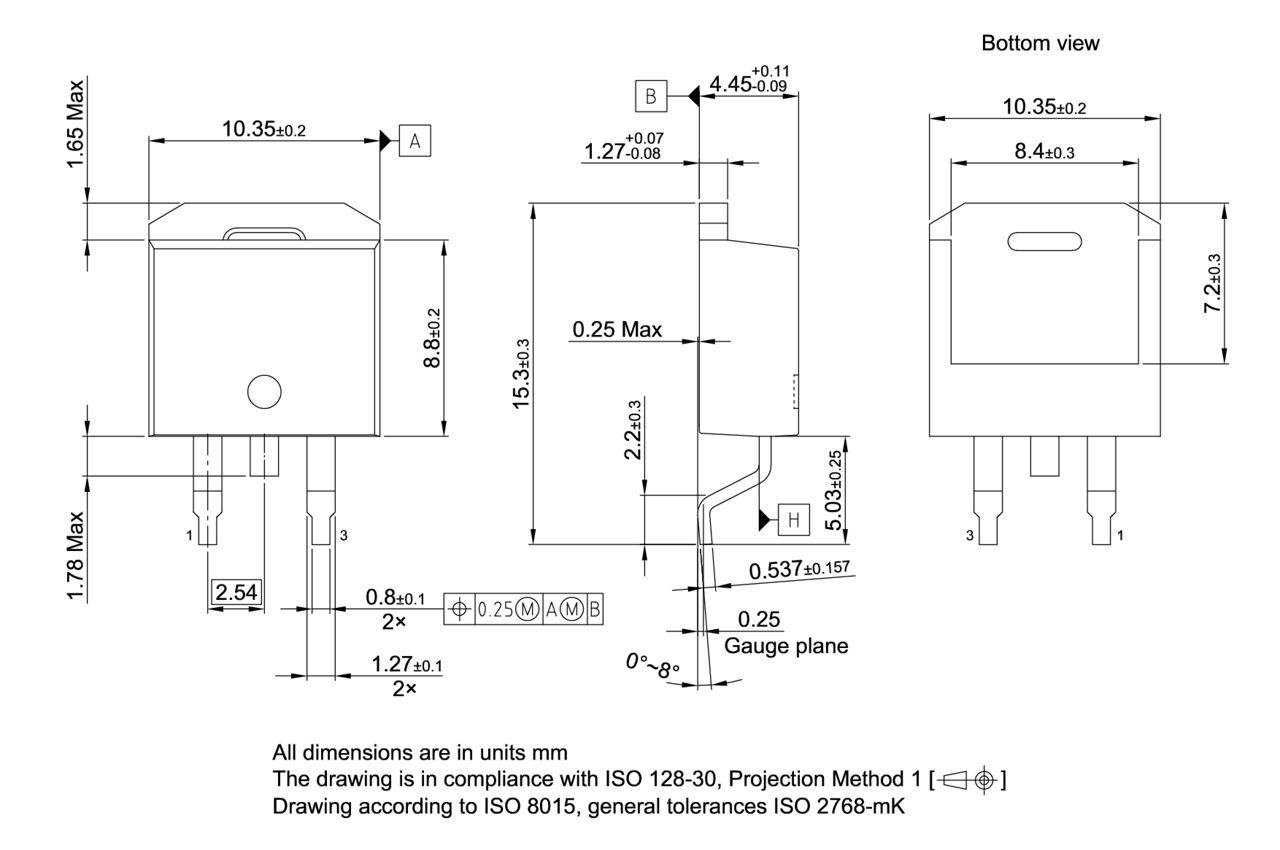 PG-TO263-3-8_Package Outline