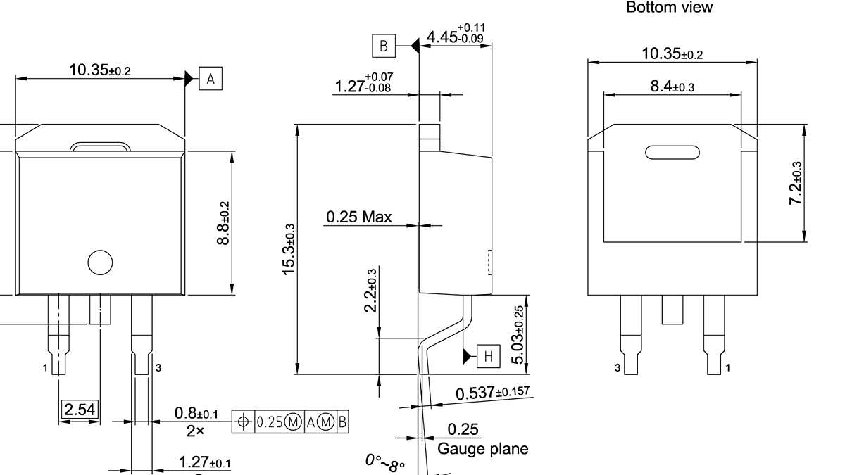 PG-TO263-3-8_Package Outline