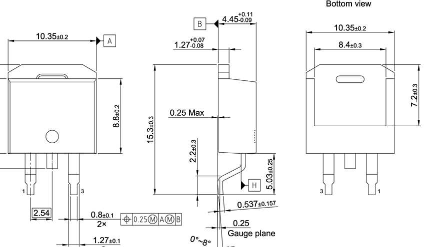 PG-TO263-3-8_Package Outline
