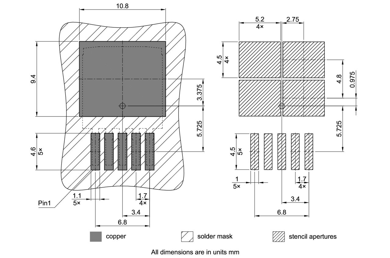 PG-TO263-5-1_Footprint Drawing