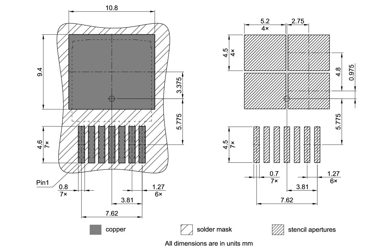 PG-TO263-7-1_Footprint Drawing